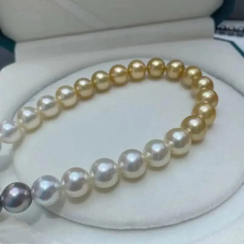 12mm Shell Pearl Necklaces for Women, women luxury silver Choker 925 necklaces