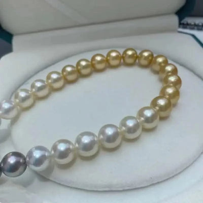 12mm Shell Pearl Necklaces for Women, women luxury silver Choker 925 necklaces