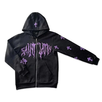 New in Hoodies & Sweatshirts Hooded Sweatshirt Harajuku Man Hoodie Men Men's Clothes Zip Up Hoodies Mens Clothing Goth Y2k Coat