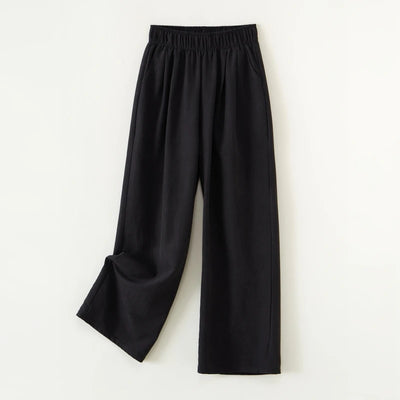 Women's wide-leg pants: new spring and autumn styles for versatile sports casual pants.