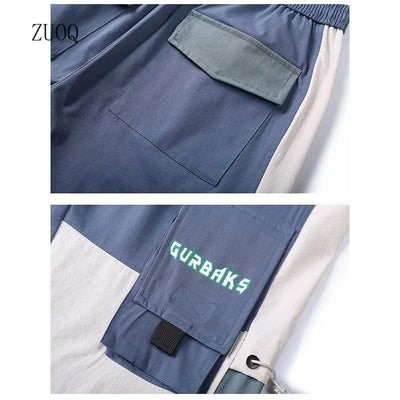 New Big Pockets Cargo Pants Women Ankle-length High Waist Drawstring Loose Streetwear Hip Hop Versatile Joggers Trousers Female