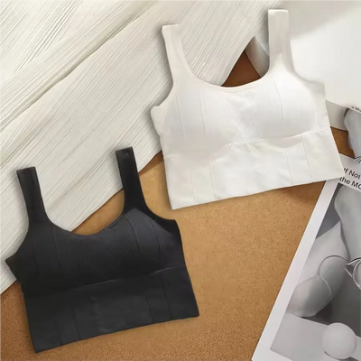 Breathable Sports Bra Anti-Sweat Fitness Top Women Seamless Yoga Bra Shockproof Crop Top Push Up Sport Bra Gym Workout Top
