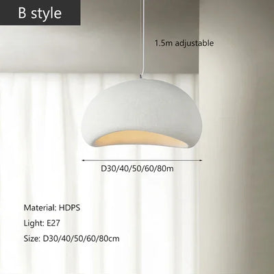 Nordic Simple Living Room Bedroom Pendant Lights Home Decor Kitchen Island Chandeliers Dining Room White Round Lighting Fixtures