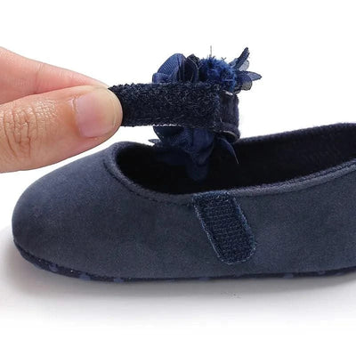 Children's Soft-Soled Flat Shoes With Design | Baby Shoes For All Seasons 0-1 Year Old |Girls Princess Shoes | First Walkers