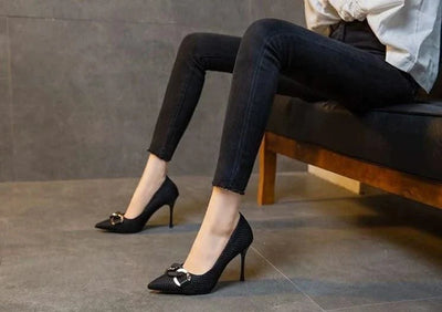 Non Slip Casual Ladies High Heeled Pump Shoes | Elegant Hot Trendy Women's Shoes