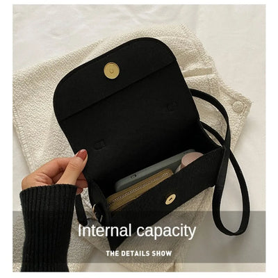 Ladies Bags Trend Handbags Retro Designer Luxury Square Crossbody Bags Female Totes Shoulder Handbags for Women 2024 New
