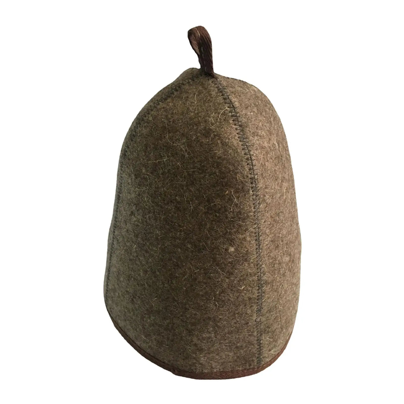 1x Sauna Hat 3mm Thick Anti Heat Headgear Banya Russian Style Wool Felt Shower Cap for Men Women Shower Bathing Accessories