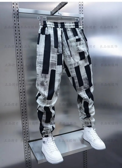 Men's Clothing Trousers for Men Pants Sport Male Clothes Baggy Pants Man Korean Popular Clothes Running Gym Jogging Sweatshirt