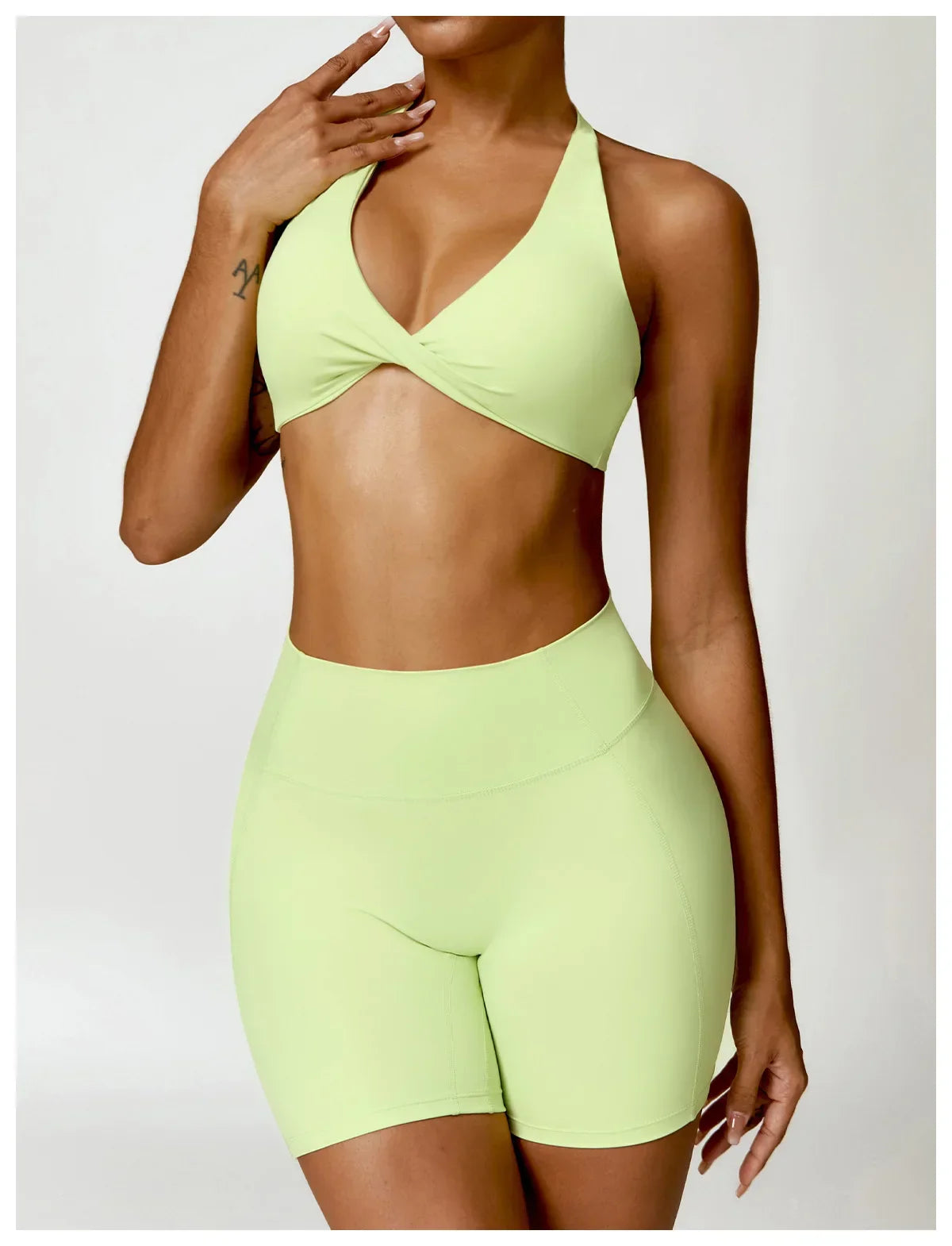 Women Seamless Yoga Set 2PCS Gym Workout Clothes for Female Push Up Bra High Waist Leggings Sexy Fitness Sportswear Sports Suits