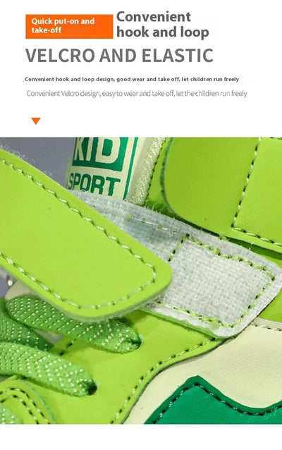 Children's shoes Men's shoes 2024 new fall children's non-slip sports shoes large high top board shoes for children