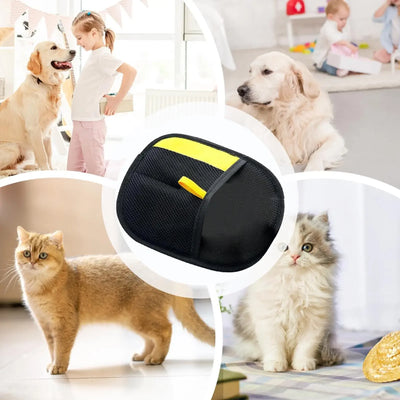 Pet Shedding Gloves Pet Puppy Hair Removal Static Gloves Pet Detangling Gloves Pet Deshedder Gloves for Furniture Tablecloth