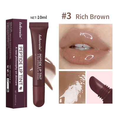 Plump Moisturizing Glossy Mirror Lip Gloss Nutritious Lip Oil Cosmetic Portable Lip Makeup Reduce Fine Lines On Lips For Women