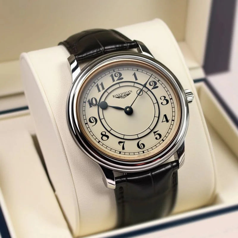 2025 New Top Brand Man Wristwatch Luxury Business Waterproof Men Watch For Men Quartz Clock Leather Men's Watches reloj Handsome