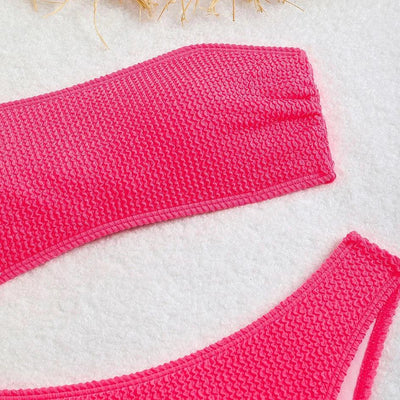 Sexy Women's Swimsuit 2025 Summer Bikini Two-piece Swimwear for Woman Beachwear Halter Bikinis Sets Swimming Beach Bathing Suits