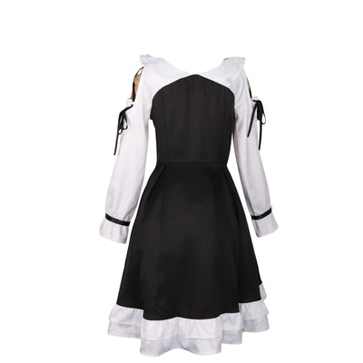Black girl cosplay dress, small Western-style dress, anime Halloween new women's clothing
