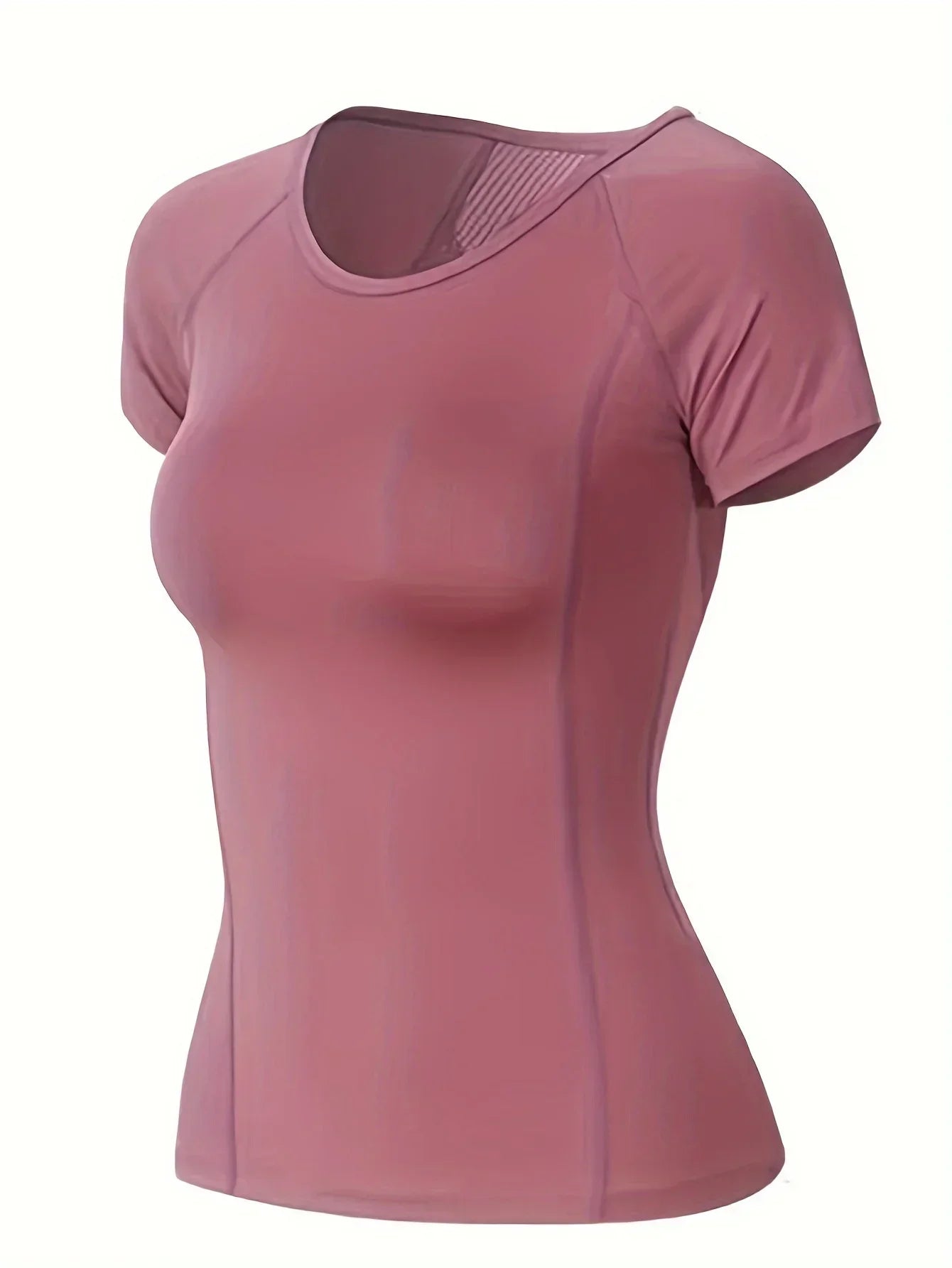 2025 Sports T-shirt women summer breathable sexy beauty back fitness wear quick dry running training short sleeve yoga top