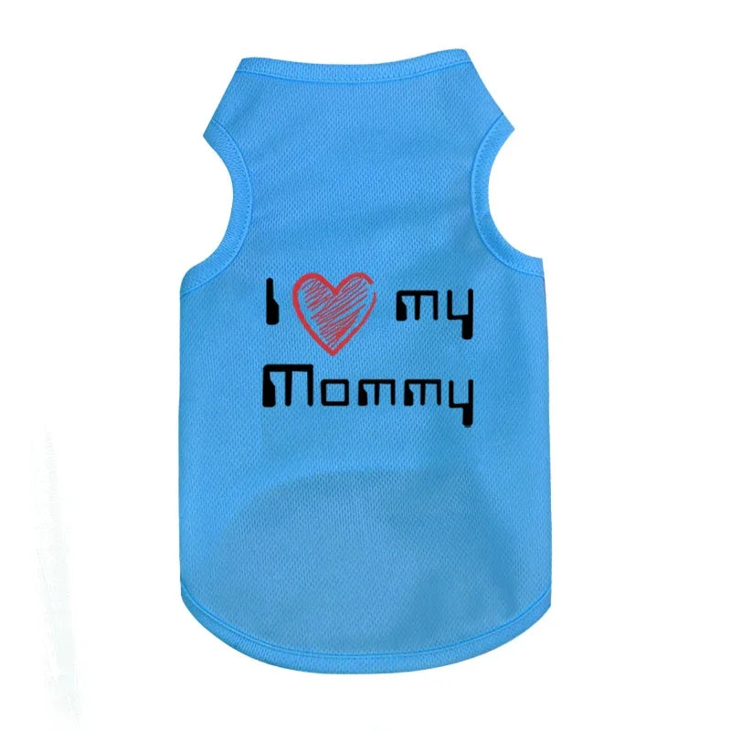 Cool summer vest for dogs and cats: soft and breathable material for pet comfort in summer