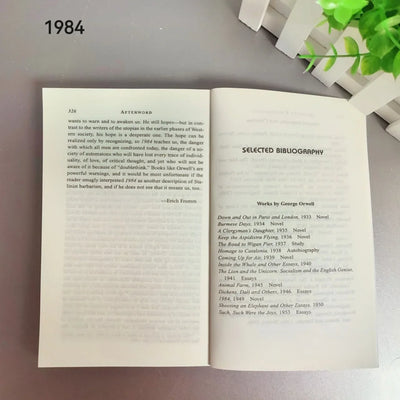 1984 George Orwell Author Of Modern And Contemporary World Literature Famous Novels English Books