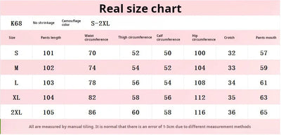 Simple Straight Trousers for Men Camouflage Pants New Casual Pants Man Lazy Comfortable New Literature and Art Trend