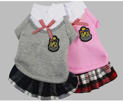 Couple Pet Dog Clothes Pet Uniform Clothing for Small Medium Dogs Costume Chihuahua Puppy Pet Shirt Clothes for Dogs Ropa Perro