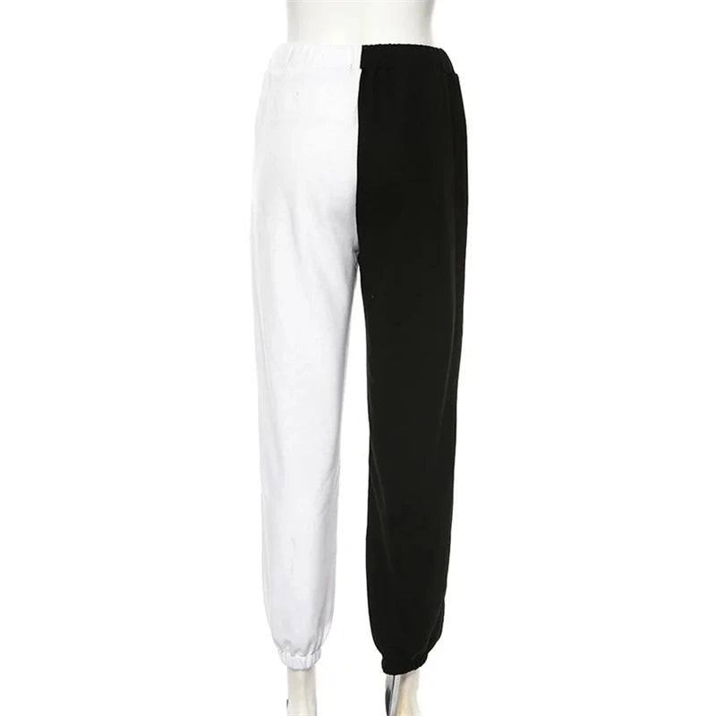 Men's Athletic Trainning Joggers Casual Loose Fit Sweatpants Spring Fall Fleece Lined Pants Elastic Waist Drawstring Trousers