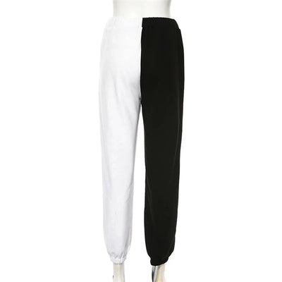 Men's Athletic Trainning Joggers Casual Loose Fit Sweatpants Spring Fall Fleece Lined Pants Elastic Waist Drawstring Trousers