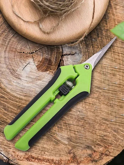 1 Set, Garden Scissors, Garden Pruning Shears, Non-slip Labor-saving Flower Branch Branch Shears, Fruit And Vegetable Shears, Fr - Elanique