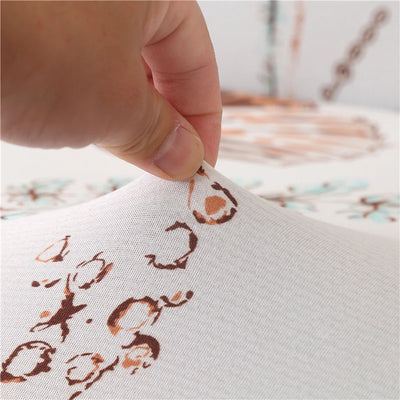 Print Armless Sofa Bed Cover With Skirts Without Armrest Elastic Folding Furniture home Decoration Bench Cover