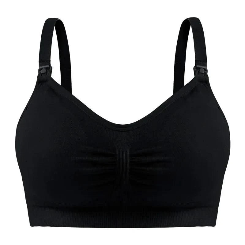 Maternity Nursing Bras Detachable Breathable Breastfeeding Pregnant Women Seamless Underwear Breast Feeding Plus Size Bralette