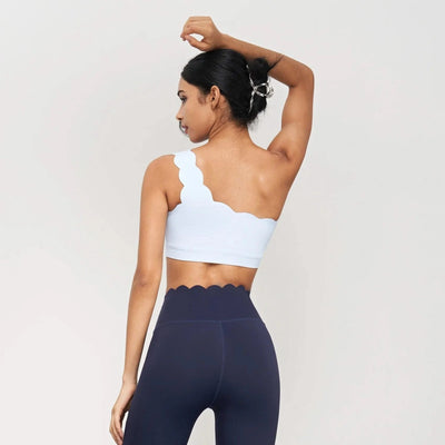 Women Seamless Shock-proof Removable Cups Gym Workout Tops
