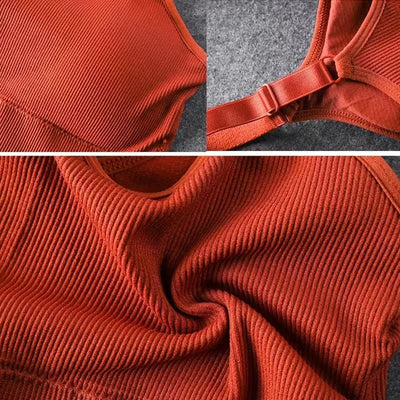 Women Seamless Brassiere Bra Full Cup Breathable Bralette Wire Free Comfort Sleep Bra Running Fitness Top High Quality Sport Top
