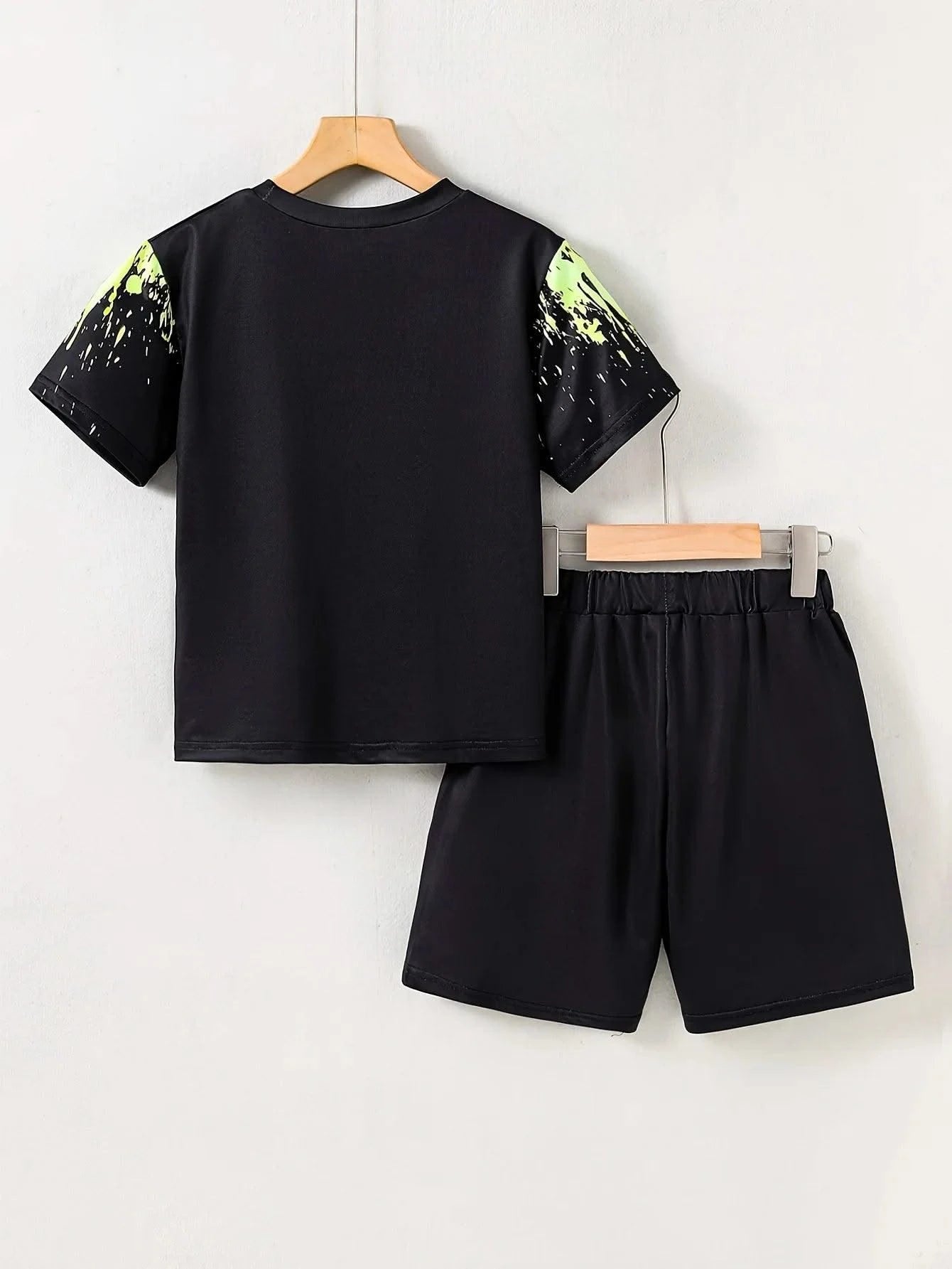 Children's Clothing Suit For Boy Short Sleeve Boy Child Shorts 3D Game Handle Fashion Children Summer Clothes Children's Sets