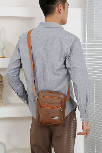 Men Nylon Shoulder Bag Messenger Bag Casual Waterproof Nylon Zipper Pocket Handbag Fashion Tote Travel Male Crossbody Bags