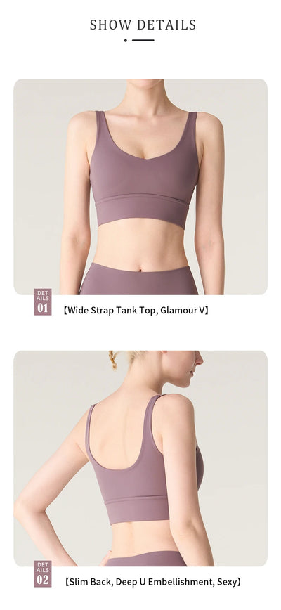 2 Piece Yoga Clothes Women's Tracksuit Athletic Wear Pilates Fitness Yoga Set Tight-fitting Running Underwear Fitness Suit👚👚