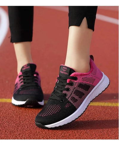 2024 Women Sport Shoes Fashion Platform Sneakers Ladies Spring Winter Flats Running Shoes for Woman - Elanique