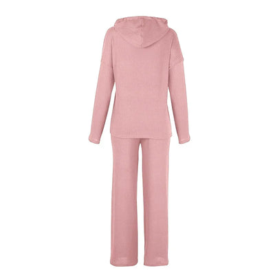 2023 Autumn Casual Wear Women Lounge Tracksuit 2 Piece Set Loose Lounge Sets Ladies Hooded Sweat Suit Outfits Female