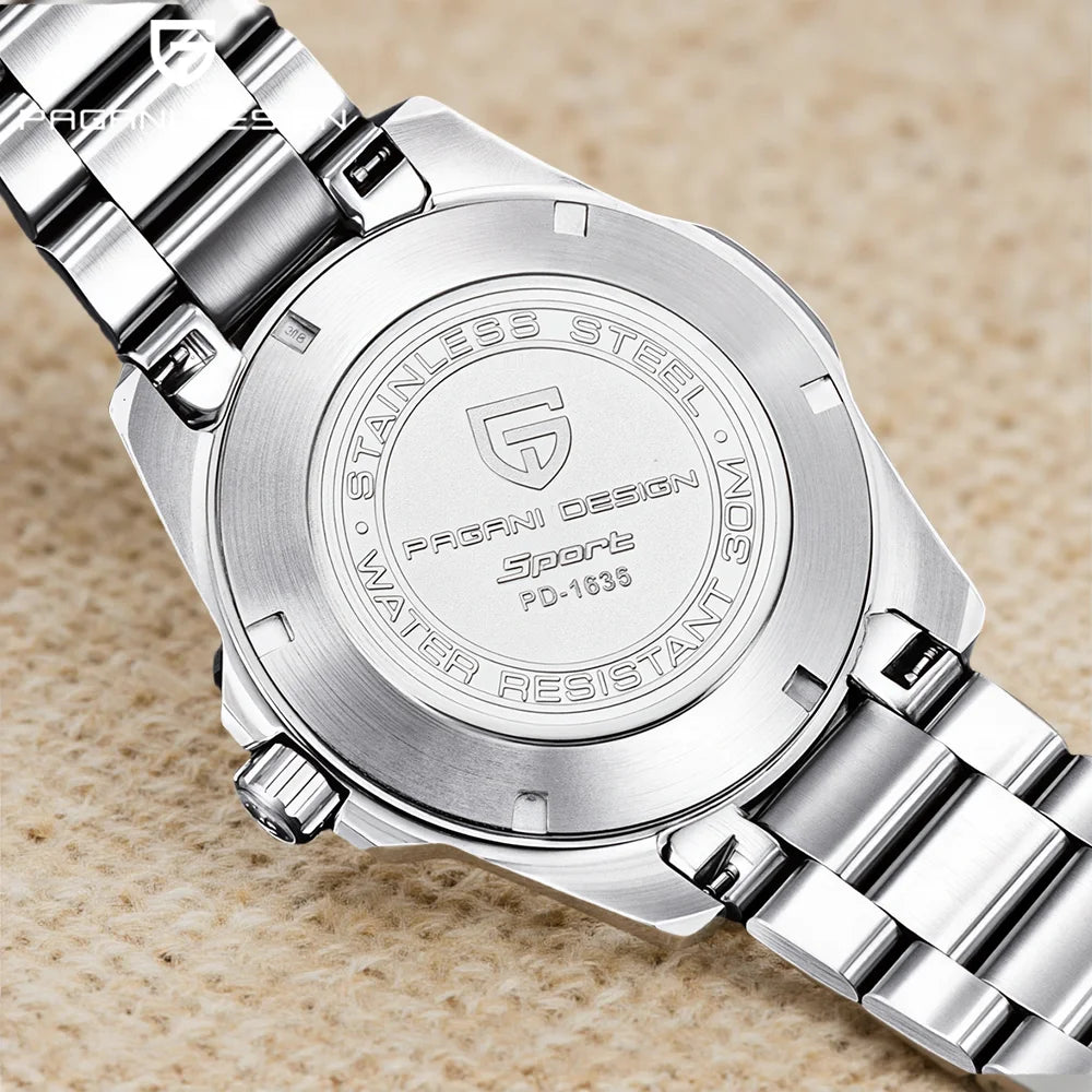 Mechanical watches, sports watches, high-end trendy men's watches, fashionable waterproof men's watches, steel straps