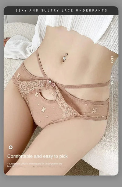 sexy underwear for woman Lace mesh panties brazilian panties Seamless panties for women Lingerie Female Underwear String Briefs