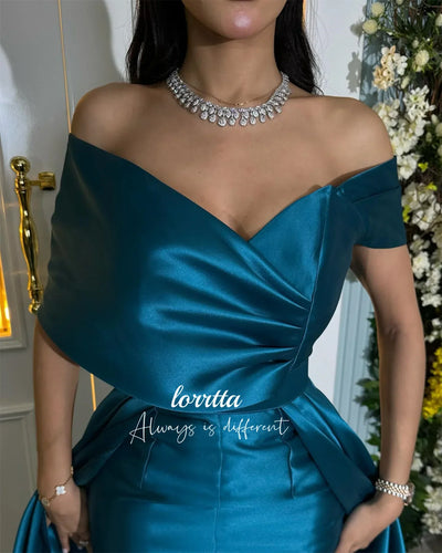 Lorrtta Grace Womens Dresses for Special Occasions Evening Dress Satin Fishtail Cut Luxury Dresses Women 2025 Robe Customized