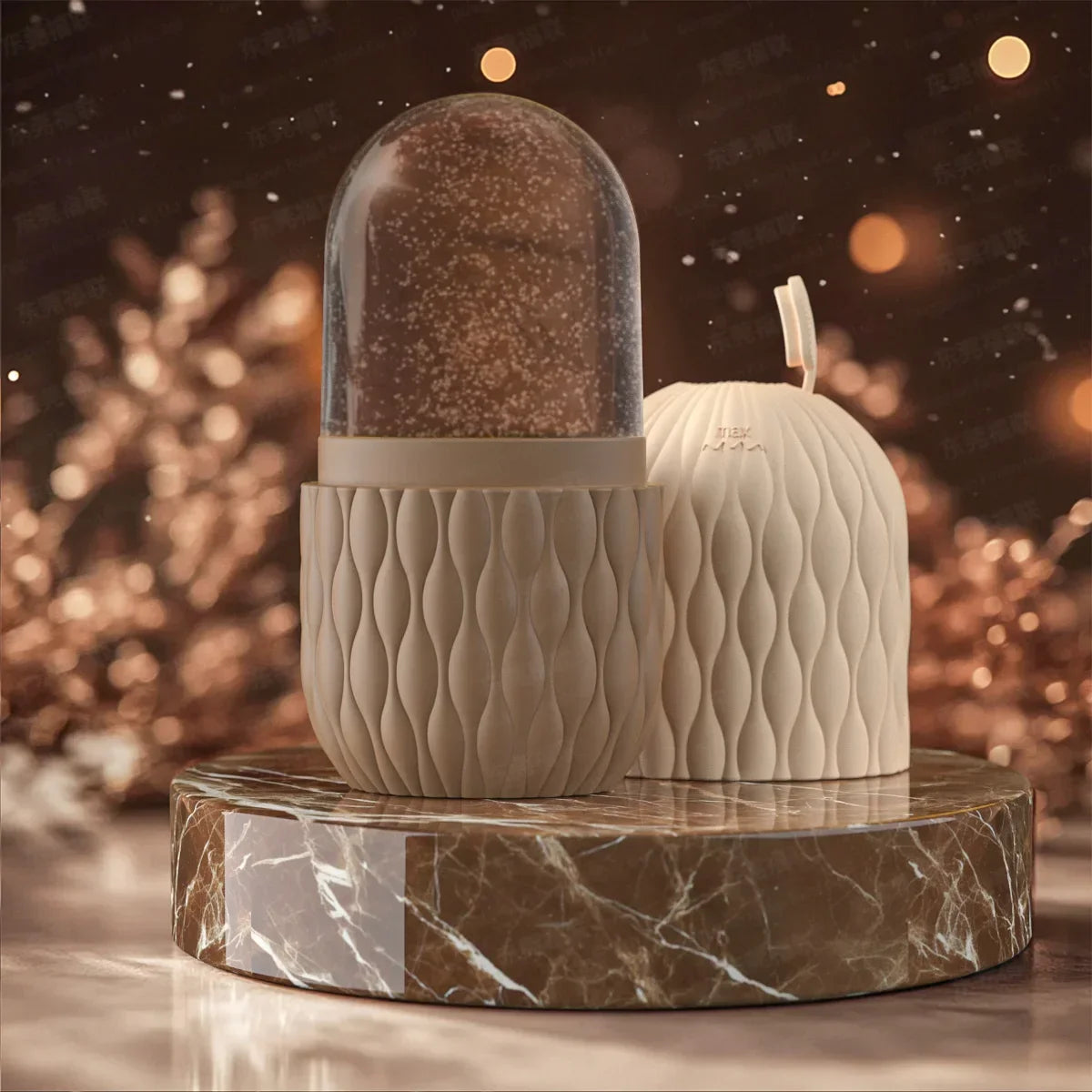 Ice Silicone Face Roller Beauty Lifting Ice Ball Face Massager Contouring Eye Roller Facial Treatment Reduce Acne Beauty Tools