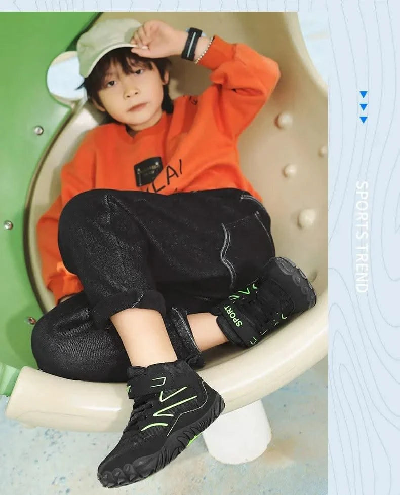 New Children Shoes Hiking Climbing Boys Fashion Sneakers Girls Sport Running Shoes Kids Breathable Casual Trainers Outdoor Shoes