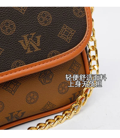 Designer Women's Leather Handbag - Elegant Crossbody Shoulder Messenger Bag Luxury Brand Tote Purse Stylish Ladies
