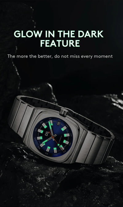 High-End Men's Sports Watch Fashion Square Large Dial Trendy Wristwatch Men's Reloj