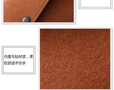 Felt Envelope Mobile Phone Bag Storage Pouch Wallet Credit Card Holder Business Change Purse Bag Thin Wallet Card Holde