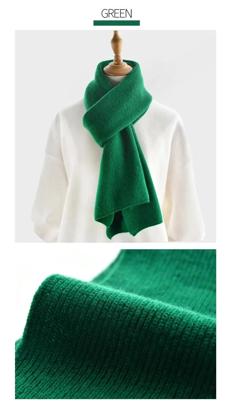 cashmere knitted scarves women or men kids children