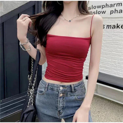 Sexy Woman Underwear Padded Top Sexy Strap Women's Tops Daring Lingerie Woman Hot Ultra Sexy Corset Top Female Sleeveless Shirt