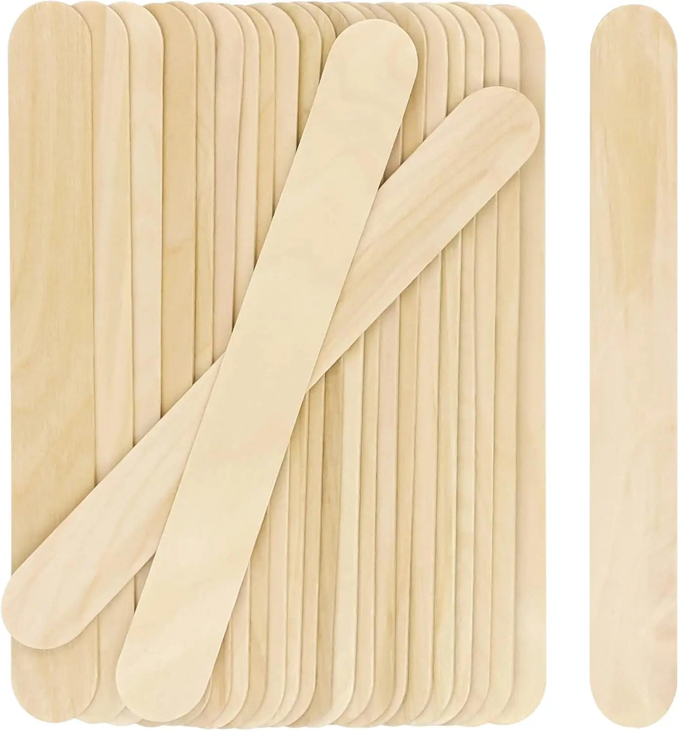 50pcs/100pcs  Woman Wooden Body Hair Removal Sticks Wax Waxing Disposable Sticks Beauty Toiletry Kits Wood Spatula