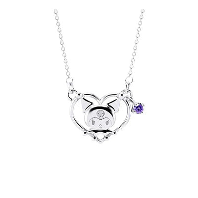 Sanrios Luxury Necklaces Anime Hellokitty Cinnamoroll Clavicle Chain Necklace for Women Jewelry Wedding Party Birthday Girl Gift