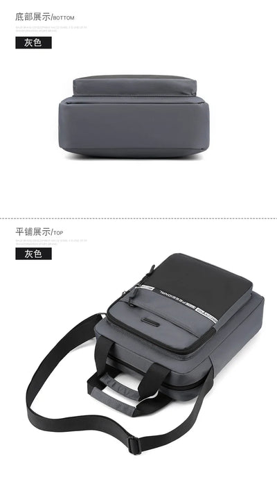 Men's High Capacity Hand Bags New Trendy Cool Men's Shoulder Bags Nylon Messenger Bags Travel Handbag Crossbody Bag Sling Bag