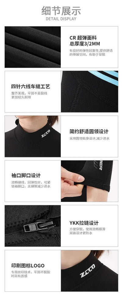 Wetsuit Shorts Women Men Diving Suit Underwater